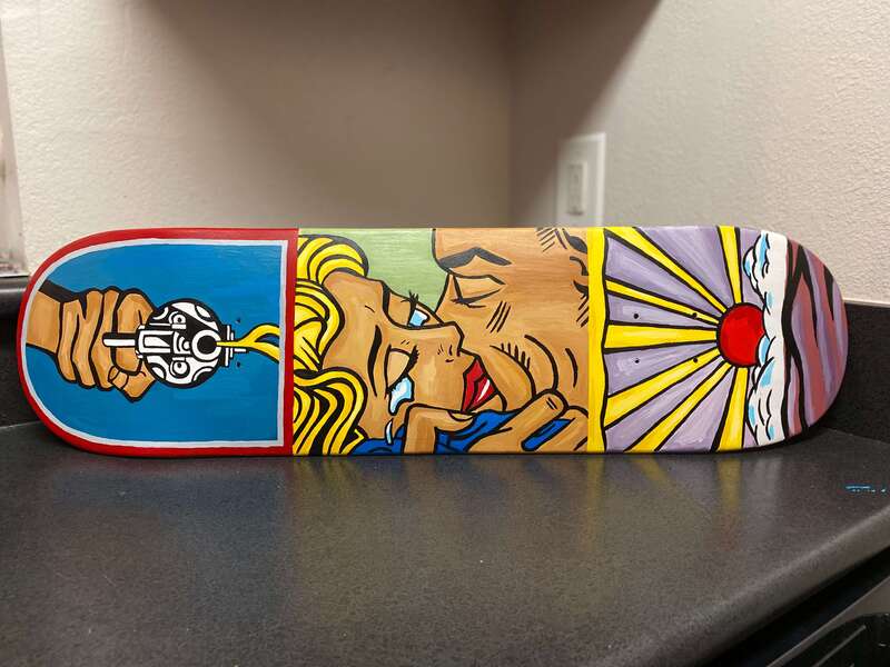 Treasure Paintings by JR Bissell: A Pirate Rendition of Roy Lichtenstein 7