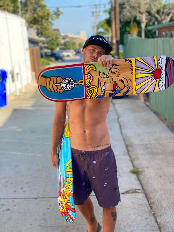 Treasure Paintings by JR Bissell: A Pirate Rendition of Roy Lichtenstein 9