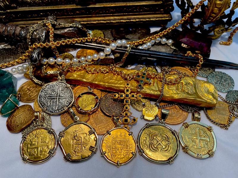 Pirate Gold Coins Treasures of the Earth - Amethyst Bonsai Tree 7