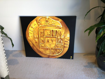 Treasure Paintings by JR Bissell: Mexico 1715 | JR Bissell 11