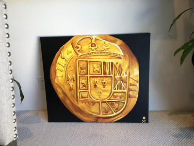 Treasure Paintings by JR Bissell: Mexico 1715 | JR Bissell 15