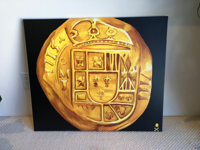 Treasure Paintings by JR Bissell: Mexico 1715 | JR Bissell 19