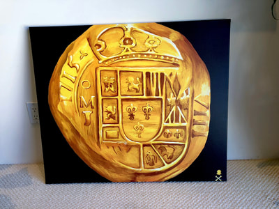 Treasure Paintings by JR Bissell: Mexico 1715 | JR Bissell 14