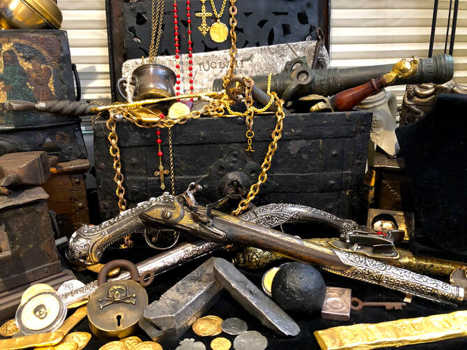 Flintlock Gun Blunderbuss | Pirate Gold Coins 2