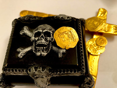 Spain 2 Escudos 1556-98 Raw Pirate Gold Treasure Coins Doubloon 3