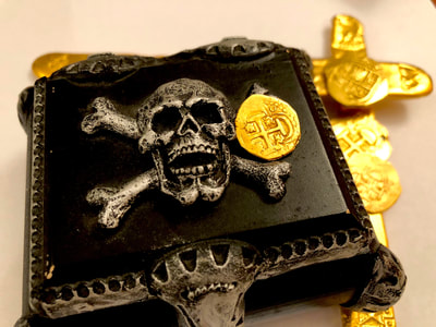 Spain 2 Escudos 1556-98 Raw Pirate Gold Treasure Coin Doubloon 5