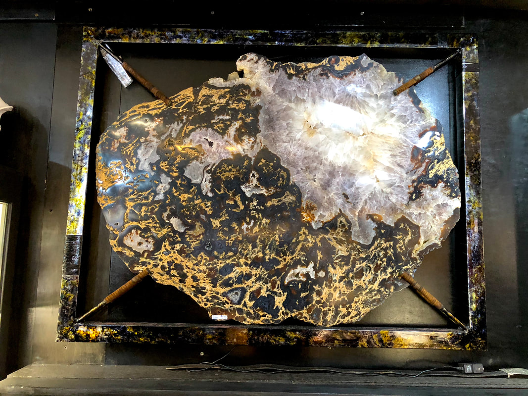 Pirate Gold Coins Treasures of the Earth - Brazilian Agate Black & Gold