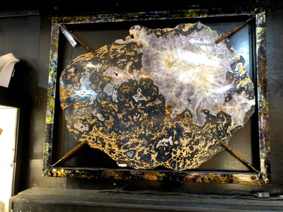 Pirate Gold Coins Treasures of the Earth - Brazilian Agate Black & Gold 3