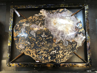 Pirate Gold Coins Treasures of the Earth - Agate Half Moon 5