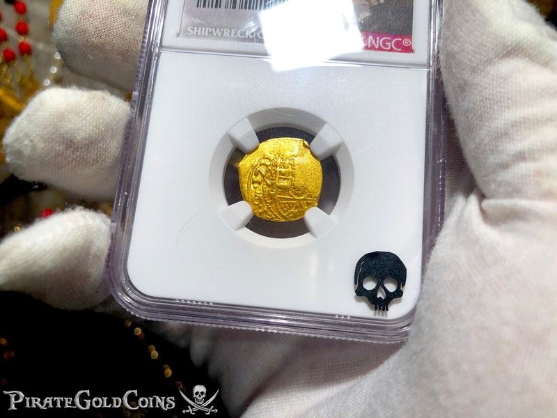 Mexico 1 Escudo 1711 "Full 4 Digit Date- from the Fleet Shipwreck" NGC 53 3