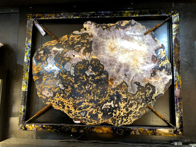 Pirate Gold Coins Treasures of the Earth - Brazilian Agate Black & Gold 8