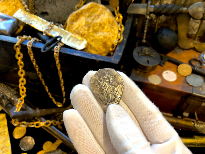 Mexico 8 Reales 1714 "Dated" RAW from 1715 Fleet Shipwreck 2