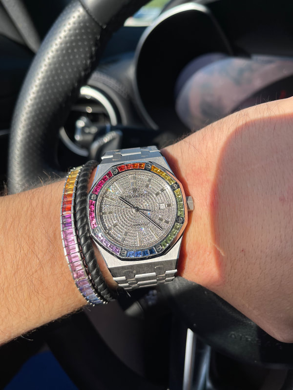 Only 10 Known! Audemars Piguet Royal Oak Rainbow 11