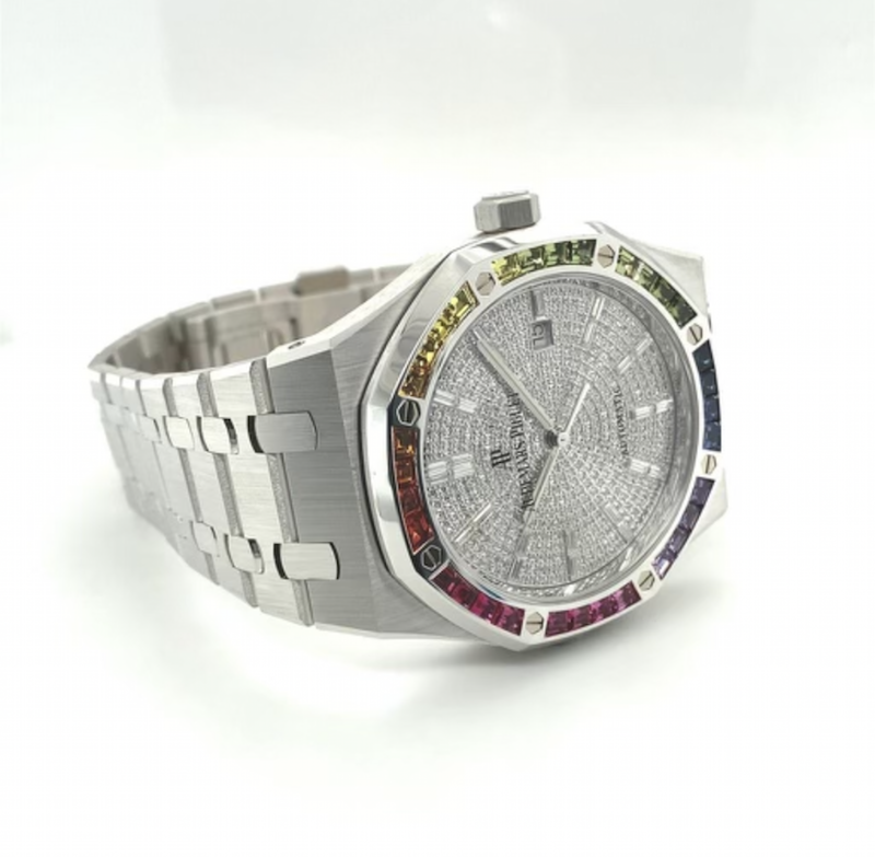 Only 10 Known! Audemars Piguet Royal Oak Rainbow 13