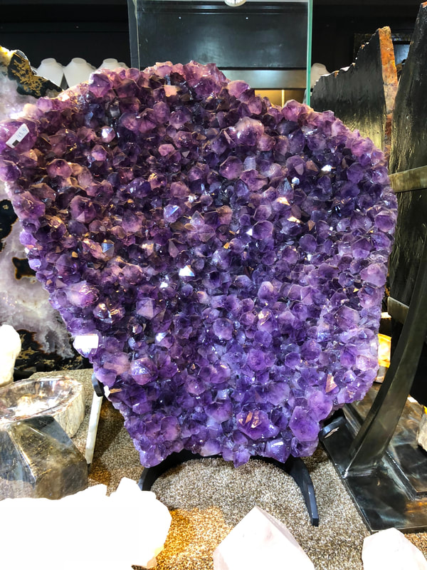 Pirate Gold Coins Treasures of the Earth - Amethyst Display Home Decor 2