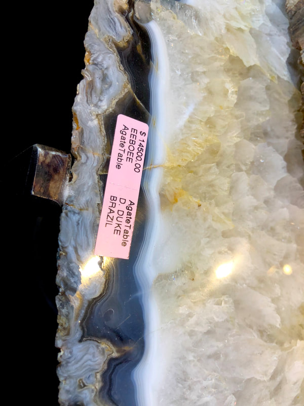 Pirate Gold Coins Treasures of the Earth - Agate Crystal Table 5