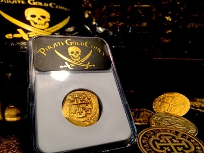 Mexico  4 Escudos  1713 Full 4 Digit  "1715 Plate Fleet Shipwreck"  NGC 63 12