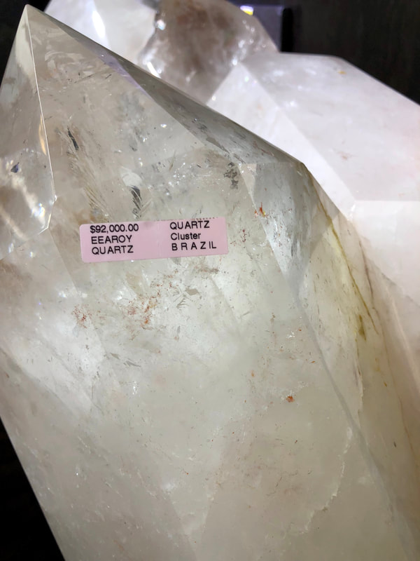 Pirate Gold Coins: Treasures of the Earth - Quartz Crystal on Steel Stand 5