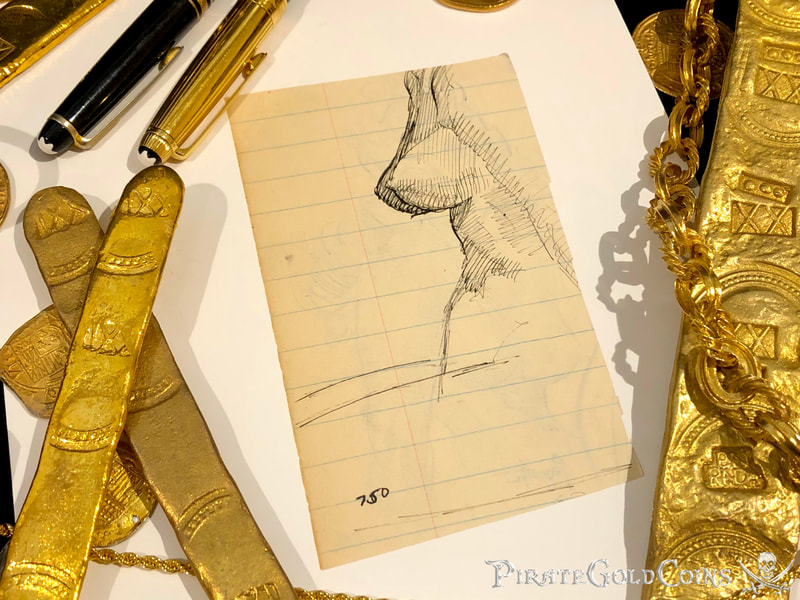 ​Frank Frazetta Sketch Female Study Original (2) Art 1950 Comic Book Art Signed 8