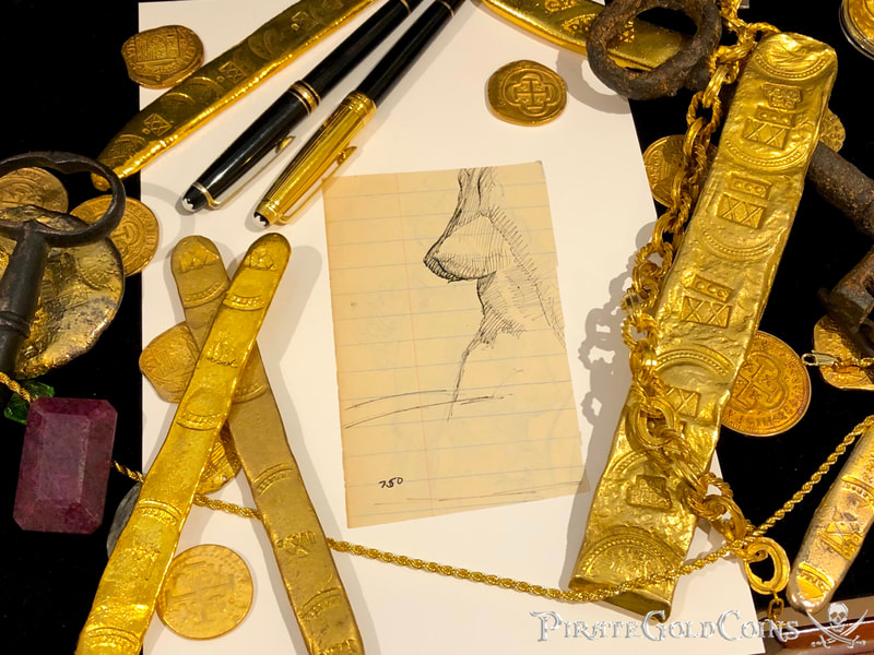 ​Frank Frazetta Sketch Female Study Original (2) Art 1950 Comic Book Art Signed 9