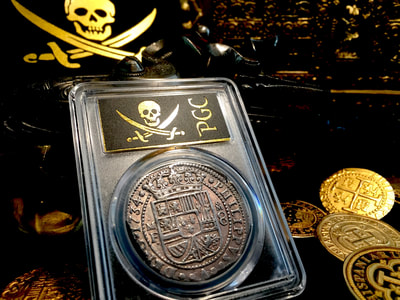 Mexico  8 Reales  1734  "Finest Known!"  Klippe  PCGS 53 3