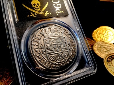 Mexico  8 Reales  1733  "Klippe Almost Fully Round!"  NGC 50 5