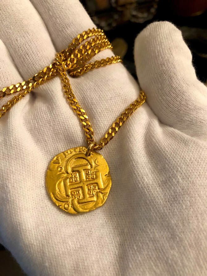 Spanish Gold Shipwreck Coin Jewelry 60