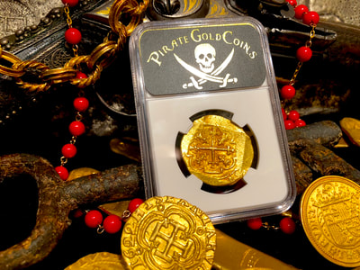 Mexico 8 Escudos 1701-13 "1715 Plate Fleet Shipwreck" NGC 61 9