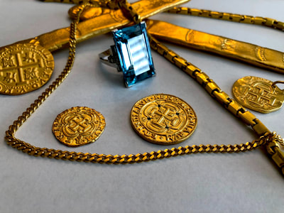 Platinum Aquamarine and Diamond Ring 40.75 Carats 4