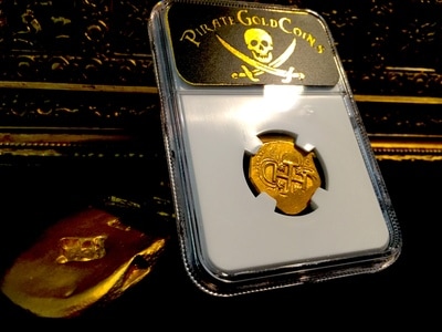 Spain 2 Escudos 1601-13  "Seville Mint"  NGC 40 Gold Doubloon Coin 7