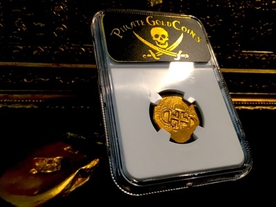 Spain 2 Escudos 1601-13  "Seville Mint"  NGC 40 Gold Doubloon Coin 8