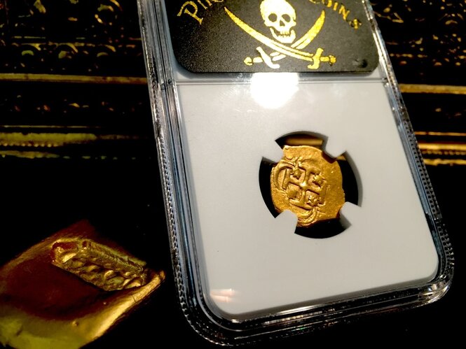 Spain 1 Escudo 1598-1621 Shipwreck coins