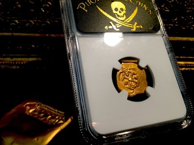 Spain  1 Escudo  1598-1621  "Philip III"  NGC 58  Gold Doubloon Coin 5