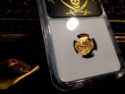 Spain  1 Escudo  1626  "Fully Dated- Atocha Era"  NGC 40  Gold Doubloon 4