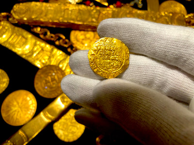 Spain 1 Escudo 1516-56 "Full Crown & Legends" NGC 58 7