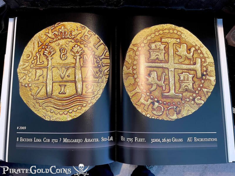 Peru 8 Escudos 1712 "1715 Plate Fleet Shipwreck" NGC 63 26