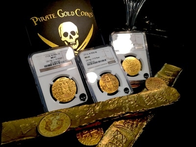 Mexico  8 Escudos  1715  "1715 Plate Fleet Shipwreck"  NGC 58  Only 13 Known! 8