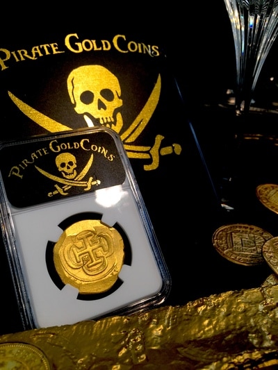 Mexico  8 Escudos  1715  "1715 Plate Fleet Shipwreck"  NGC 58  Only 13 Known! 11