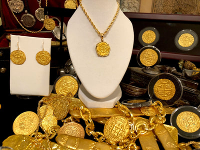  2 Escudos 24kt Gold Pendant Jewelry Treasure Coin 4