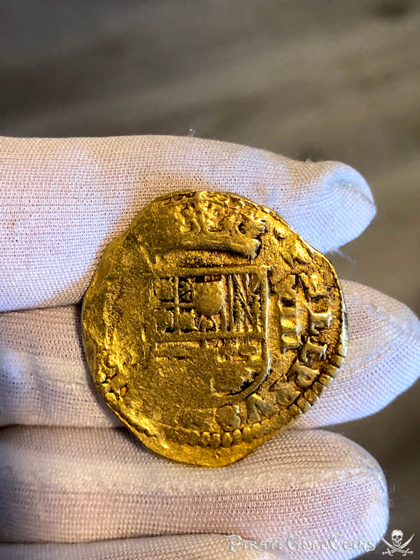 Spain 8 Escudos 1630 "Dated!" RAW - This piece encapsulates the "Pirate Era" 2