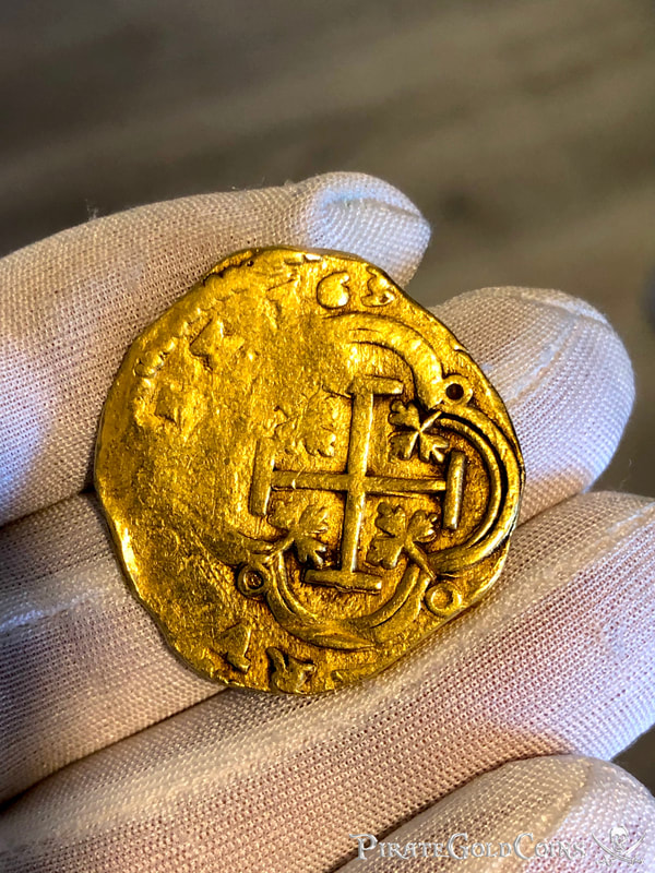 Spain 8 Escudos 1630 "Dated!" RAW - This piece encapsulates the "Pirate Era" 3