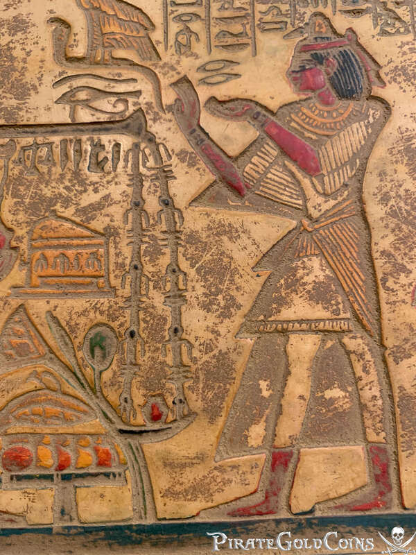 Egyptian Limestone Hieroglyphs 1570-1342BC Anubis 6