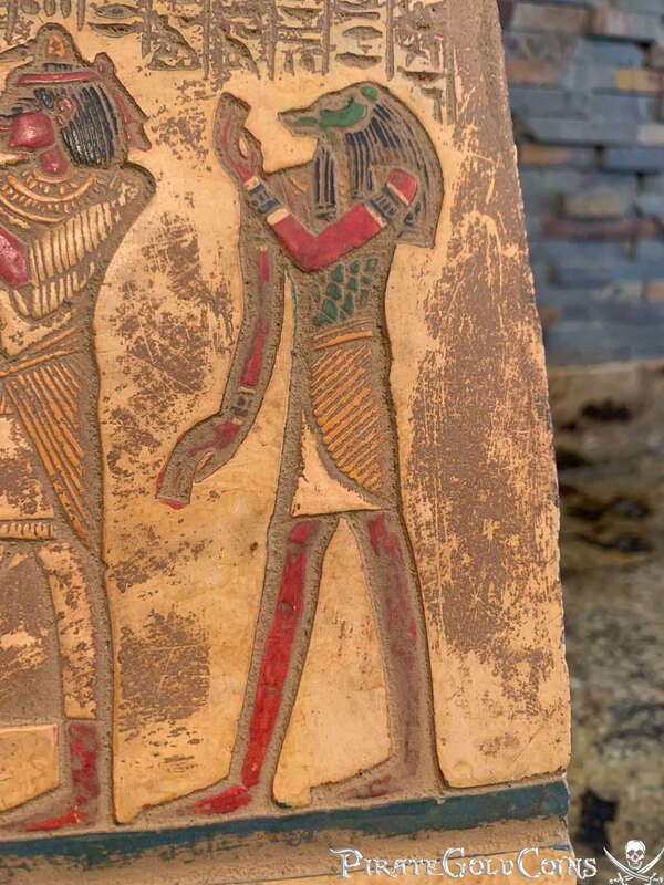 Egyptian Limestone Hieroglyphs 1570-1342BC Anubis 7