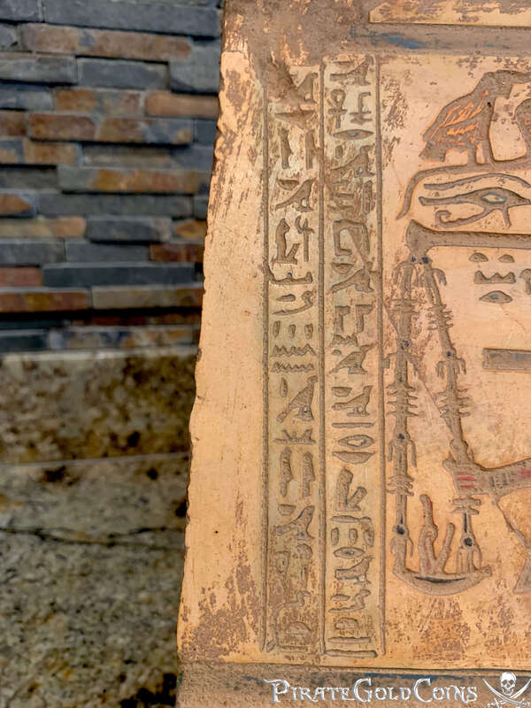 Egyptian Limestone Hieroglyphs 1570-1342BC Anubis 8