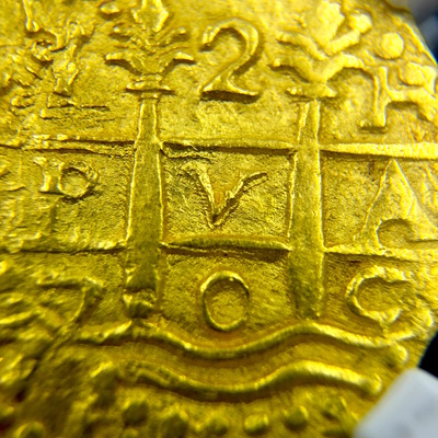 Peru 2 Escudos 1705 "1715 Plate Fleet Shipwreck" NGC 62 Finest Known 5