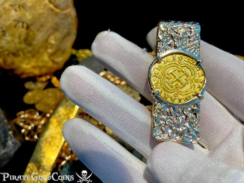 Money Clip with Recreation Atocha 1622 Shipwreck Colombia Coin 2