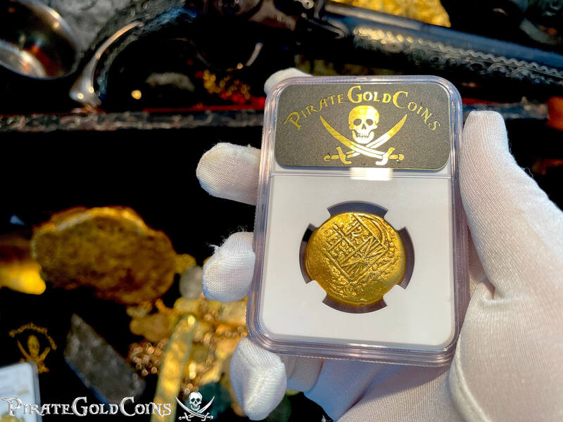 Colombia  2 Escudos  1714 "Full 4 Digit Date"  1715 Plate Fleet  NGC 58 3