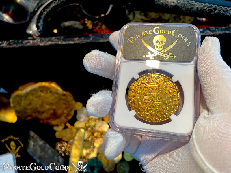 Colombia  2 Escudos  1714 "Full 4 Digit Date"  1715 Plate Fleet  NGC 58 8