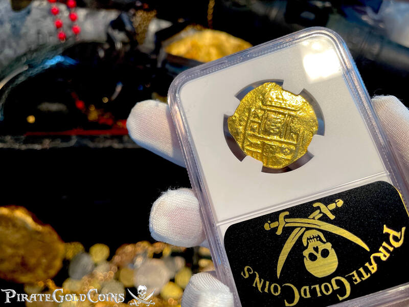 Colombia  2 Escudos  1702  Full Date  "1715 Plate Fleet Shipwreck"  NGC 50 6