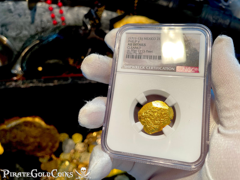 Pirate Gold Coins Shipwreck Treasure Jewelry Earrings 15